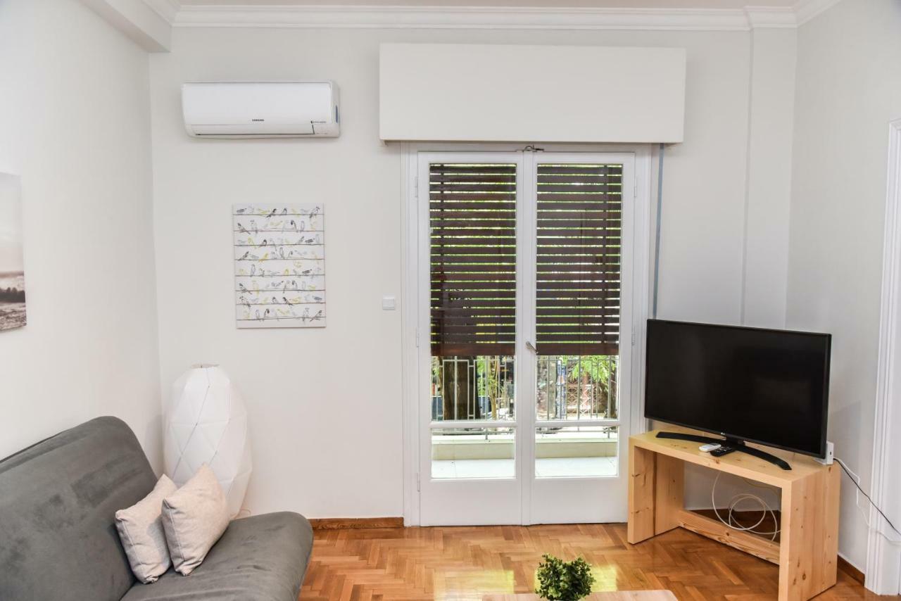 Modern Apartment At Exarchia 1 Bed 2 Pers Ateny Zewnętrze zdjęcie