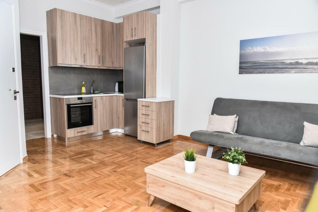 Modern Apartment At Exarchia 1 Bed 2 Pers Ateny Zewnętrze zdjęcie