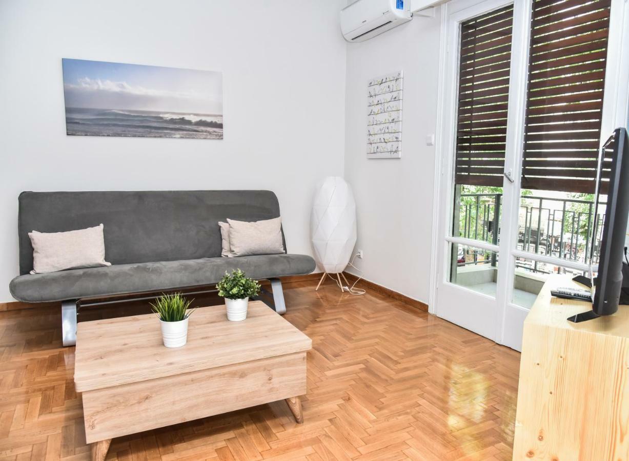 Modern Apartment At Exarchia 1 Bed 2 Pers Ateny Zewnętrze zdjęcie